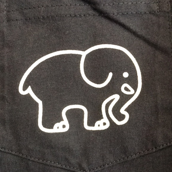 ivory ella Long Sleeve navy T-shirt Size M NWOT - Picture 3 of 5